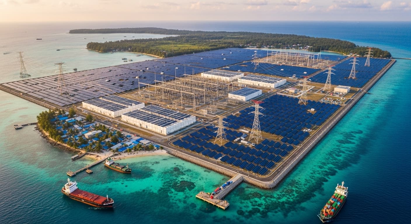 Island microgrids ending diesel dependency