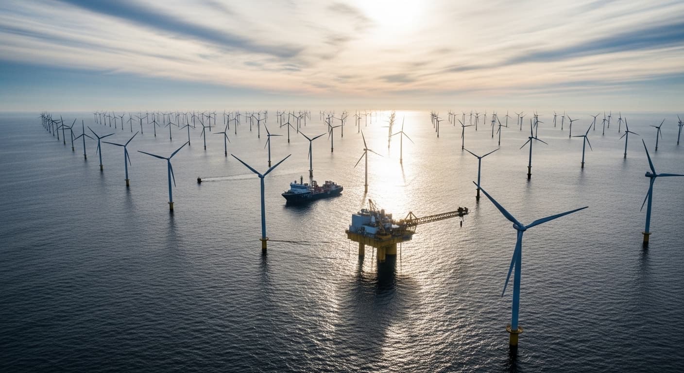 Offshore wind replacing a coal region